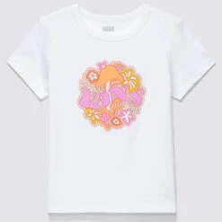 VANS Juniors' Resort To Nature Mini Short-Sleeve Tee -Columba Clothing Shop 2089355 101 alt4