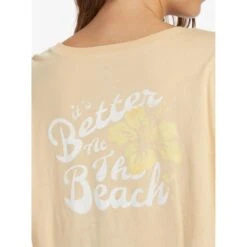 ROXY Juniors' Better Beach Short-Sleeve Tee -Columba Clothing Shop 2089409 103 alt4