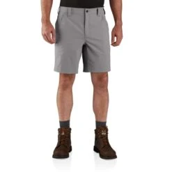 CARHARTT Men's 104198 Force Relaxed Fit Lightweight Ripstop Work Shorts -Columba Clothing Shop 2089851 070 alt2
